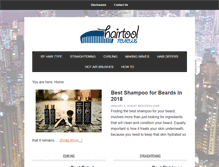 Tablet Screenshot of hairtoolreviews.com